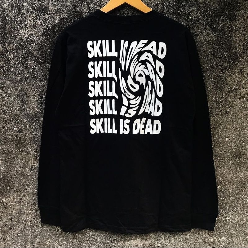 TEENAGE DEATH STAR - SKILL IS DEAD III WAVE LONG SLEEVE BLACK