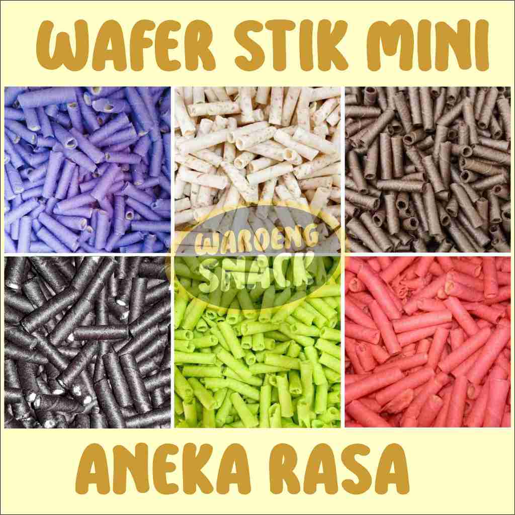 

WAFER STIK MINI ASTOR BARCELONA ANEKA RASA 250 gr/ KILOAN HARGA GROSIR