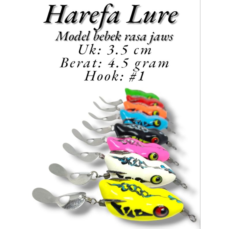SOFT FROG BERISIK BEBEK RASA JAWS 3.5CM