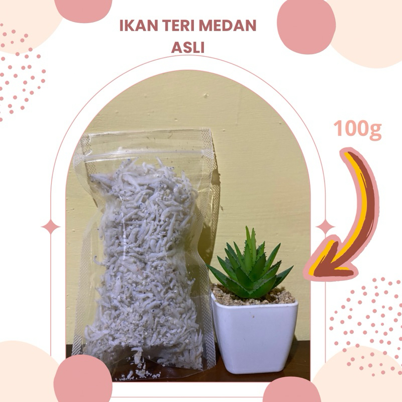 

Teri Medan Asli 100g