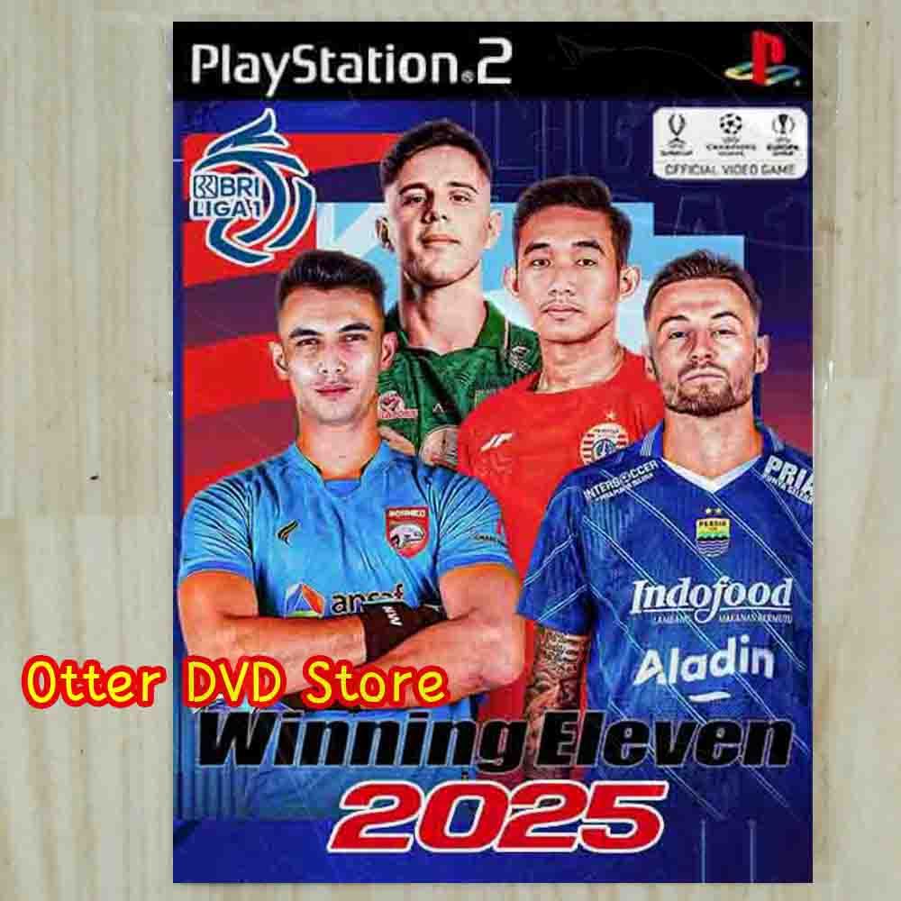 Kaset Game PS 2 PS2 Winning Eleven 2025 Summer Transfer + Liga 1 BRI
