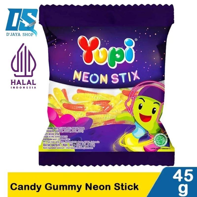 

Yupi Neon Stix/Candy Gummy Neon Stik 45