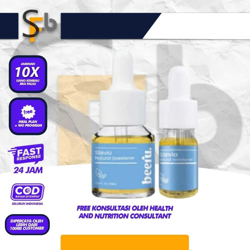 

Beeru Stevia Drop 5 Ml dan 15 Ml Natural Sweetener