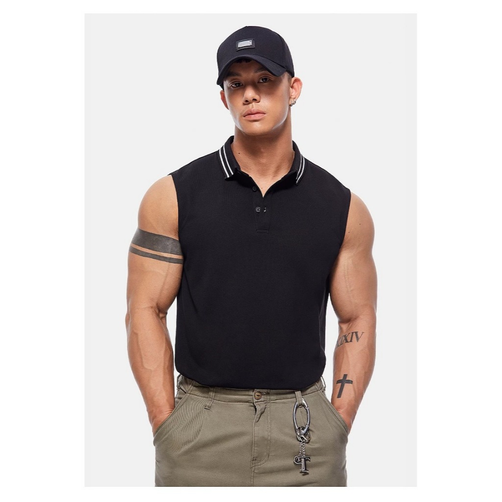 KAOS BUNTUNG KERAH POLO FASHION PRIA