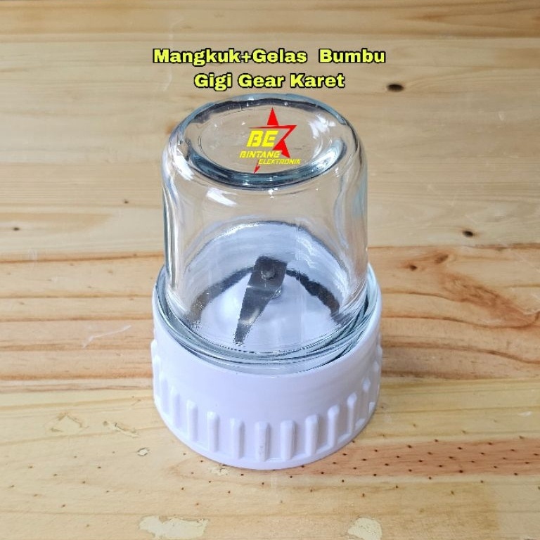 Hot Deals SET GELAS BUMBU KACA BLENDER NASIONAL VIVA DRY MILL BLENDER SANEX ADVANCE GMC TRISONIC AIR