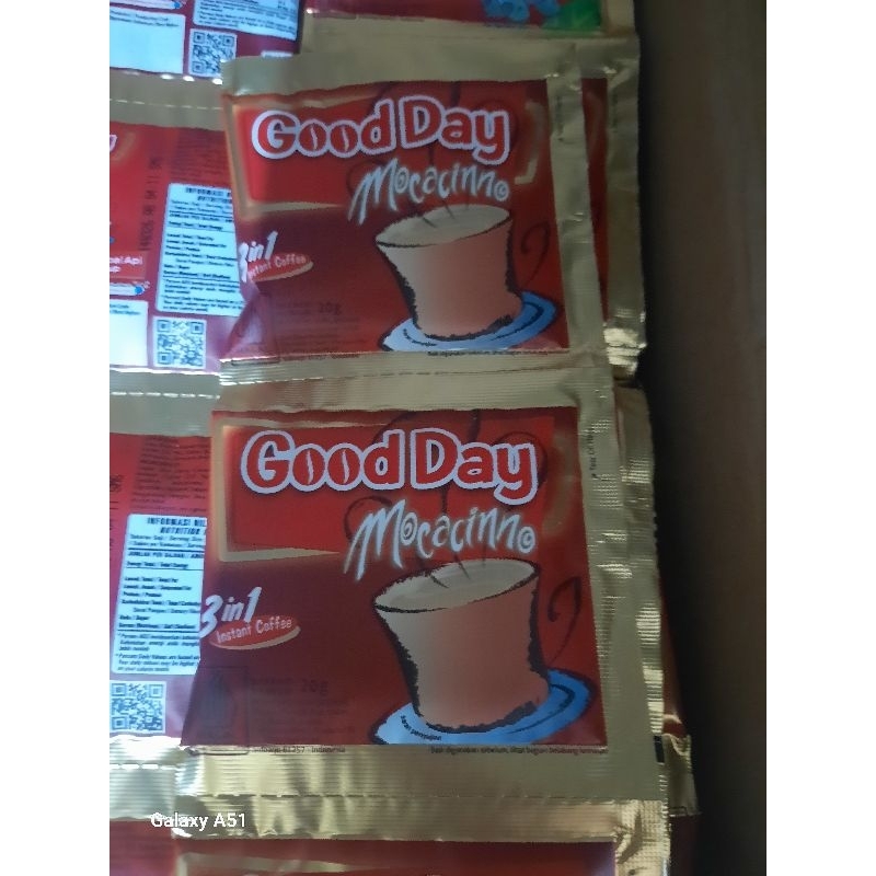 

Kopi Goodday 1 renceng (10 pcs)