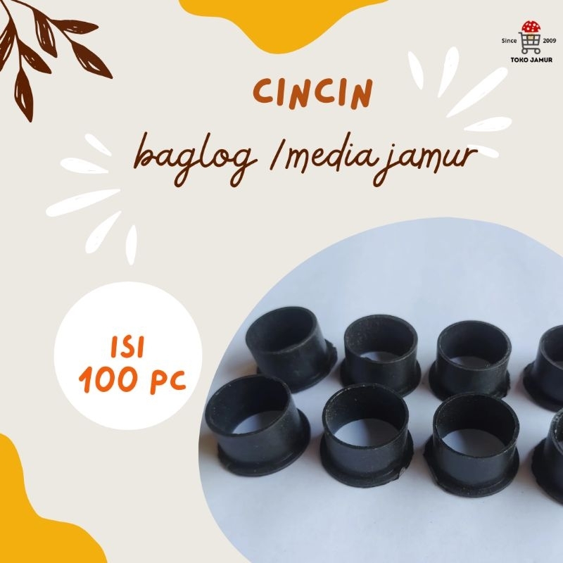 100 pc Cincin Baglog atau Media Jamur