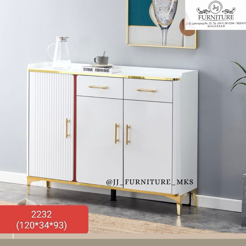 Bufet sideboard import sideboard lemari pajangan