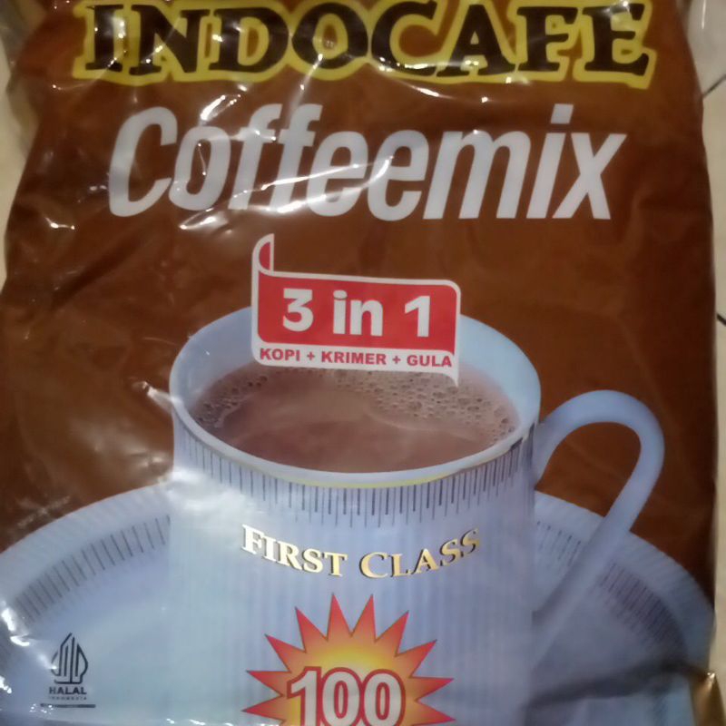 

INDOCAFE COFFEEMIX BAG 100 SACHET
