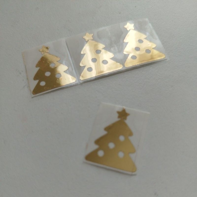 

stiker natal isi 20piece