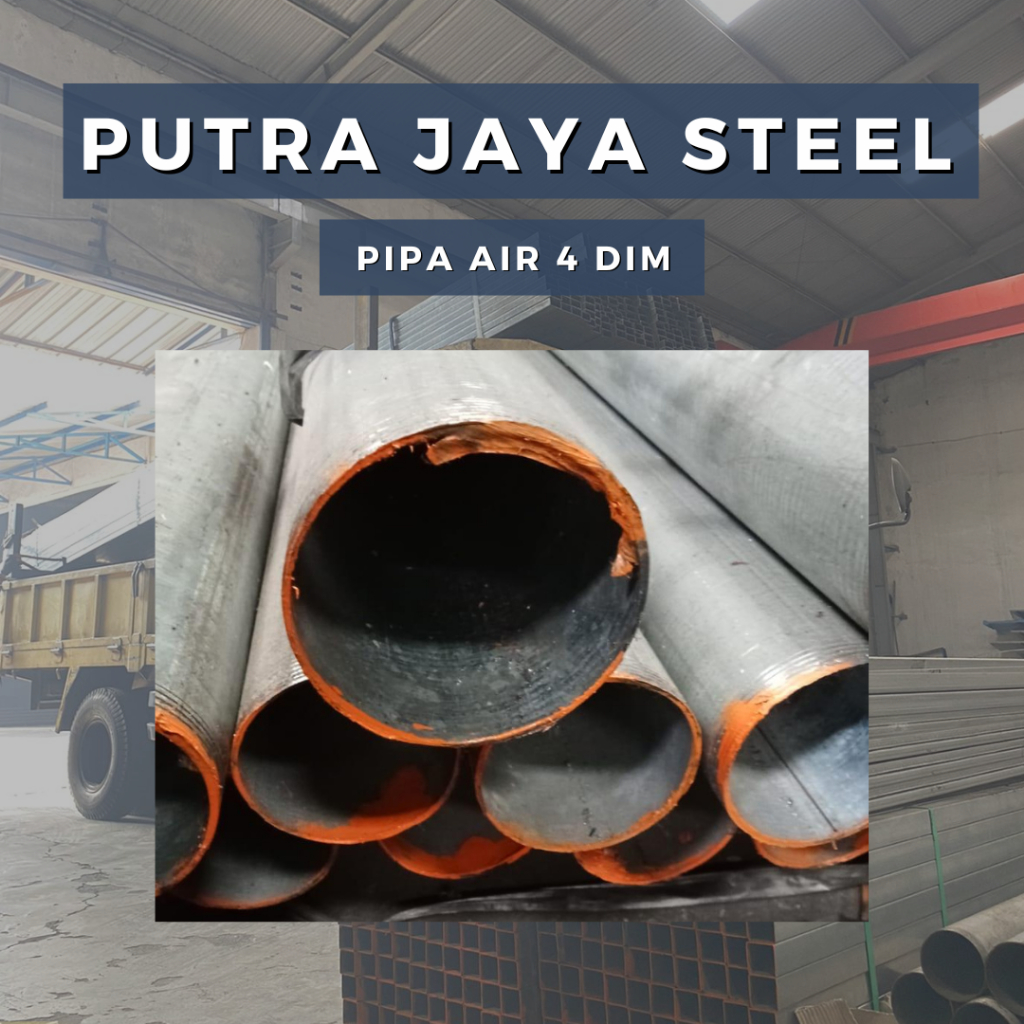 PIPA GALVANIS | PIPA AIR GALVANIS 4 INCH (1,6 MM)