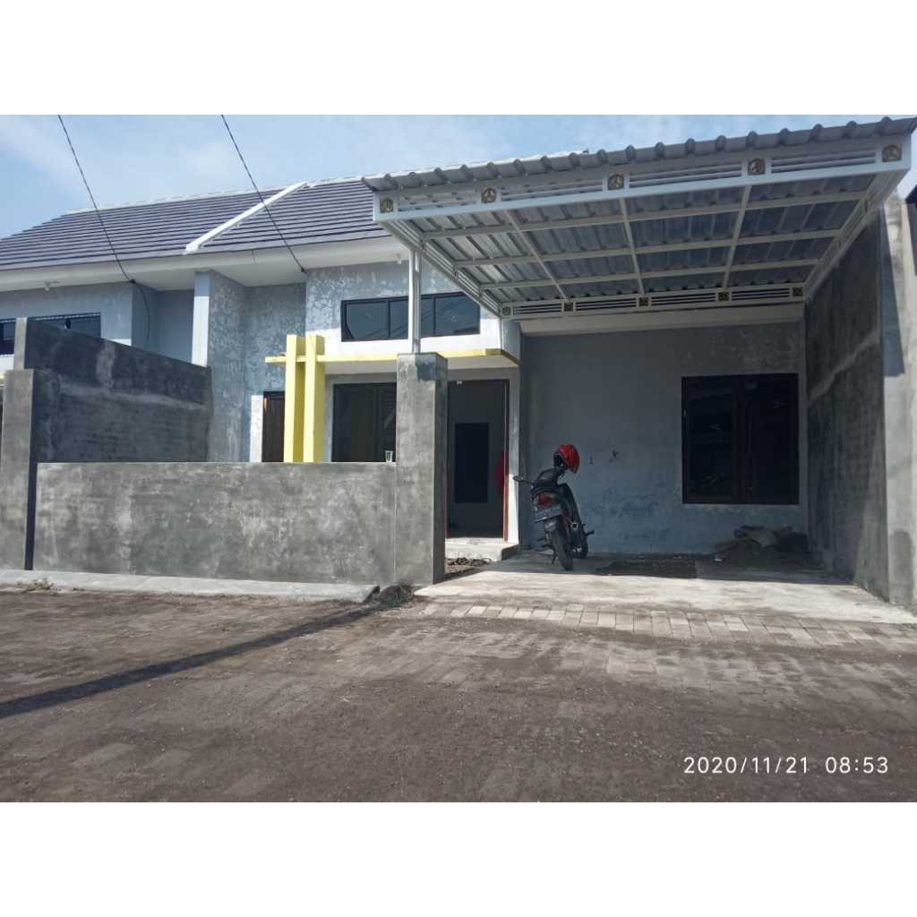 atap kanopi galvalum bergelombang baja ringan