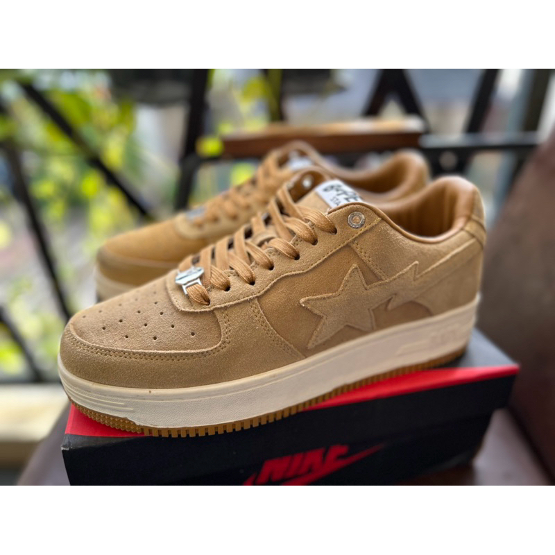 BAPE STA SK8 WHEAT SUEDE