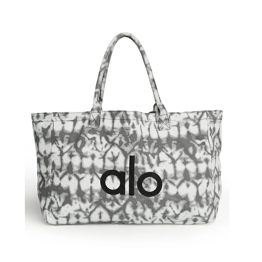 AloYoga Iconic Shopper Tote Grey Tiedye - Onesize tas tote