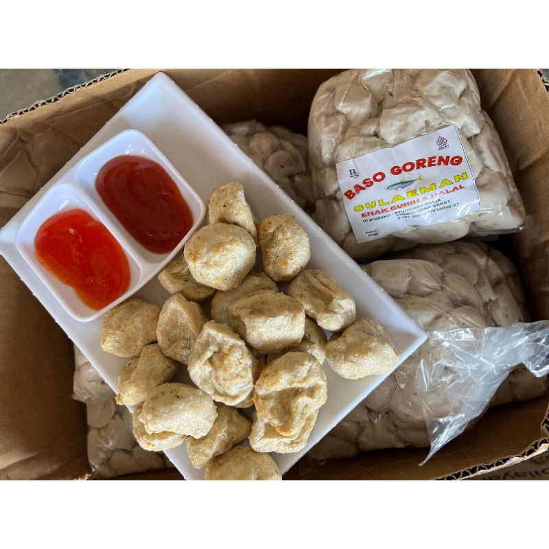 

Bakso ikan/basgor sulaiman isi 50pcs
