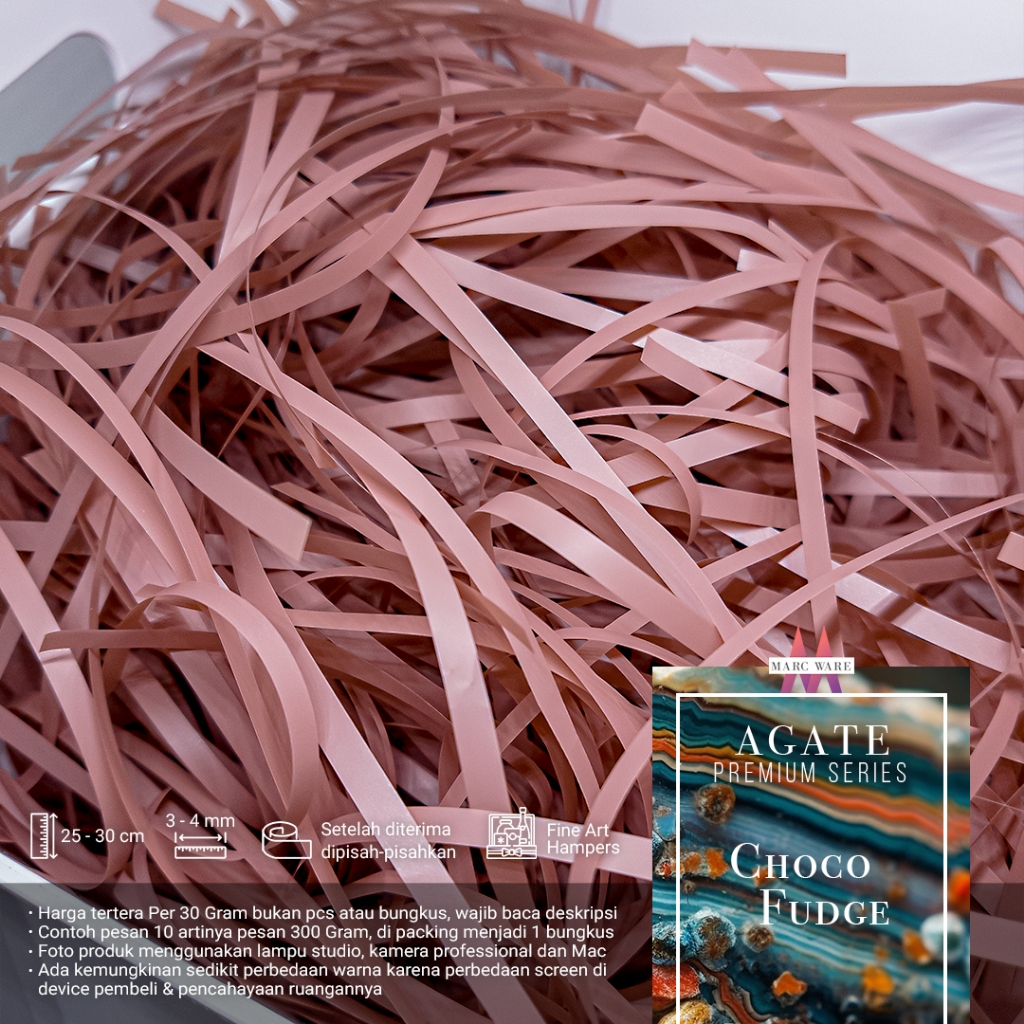 

KERTAS CACAH KERTAS SERUT PREMIUM CHOCO FUDGE 30 GRAM