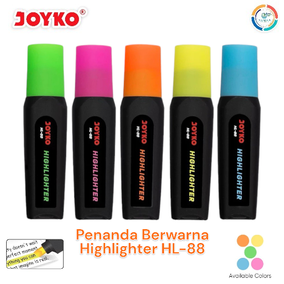 

Joyko Penanda Berwarna Highlighter HL - 88 | @1 Pcs