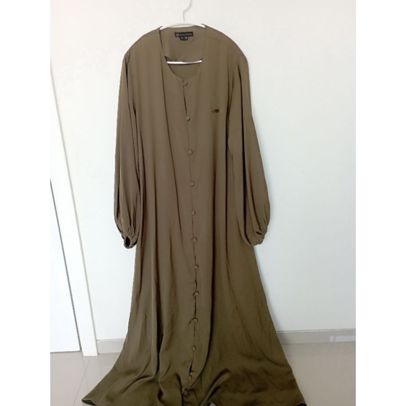 Gamis Cantik Hijau Army