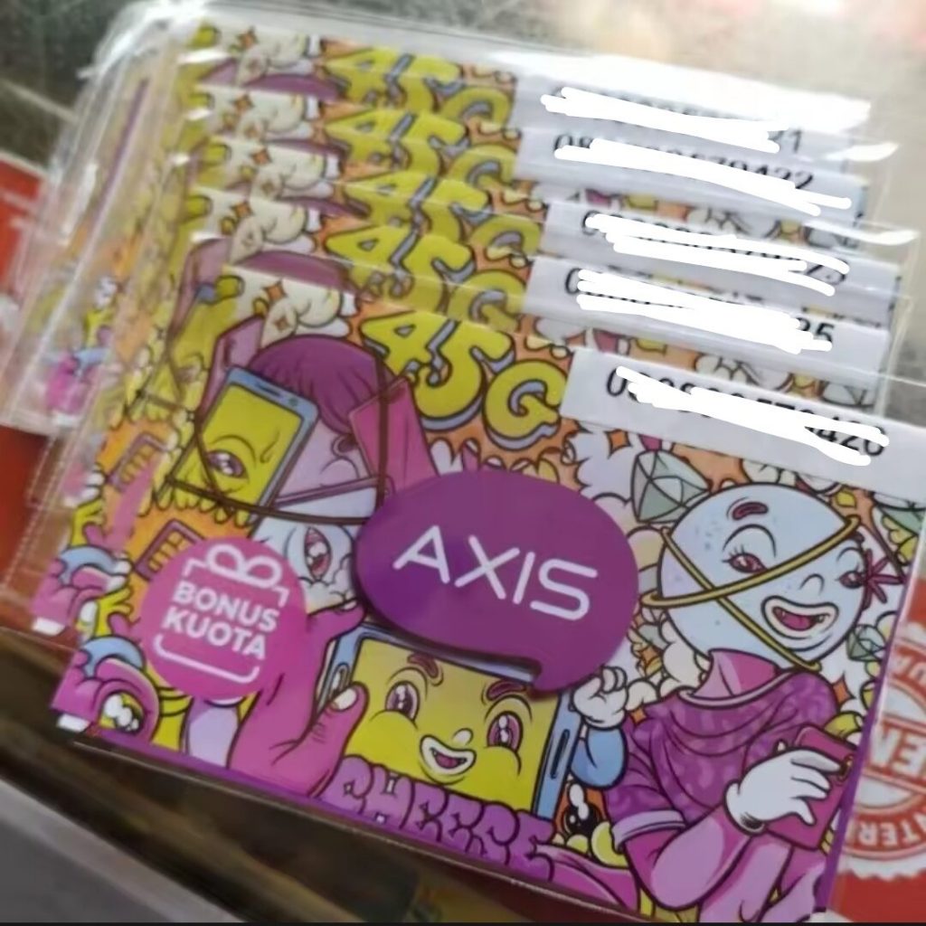 Kartu Perdana Axis 10.5 GB