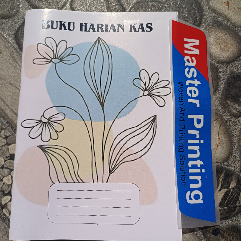 

Buku Kas Harian Sekolah Kantor Organisasi isi 50 lembar