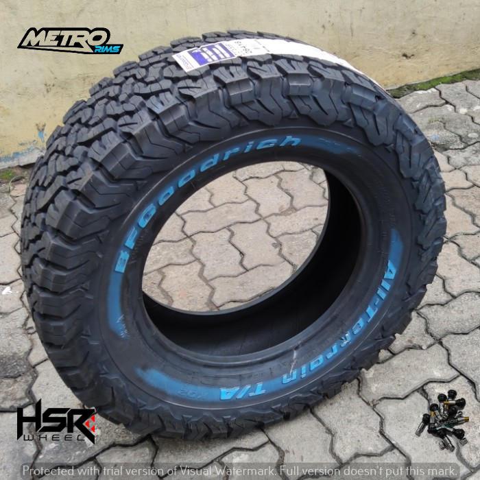 Ban premium semi offroad ring 16 265/75 merk BFgoodrich All-TERRAIN ukuran 265 75 R16 mobil fortuner