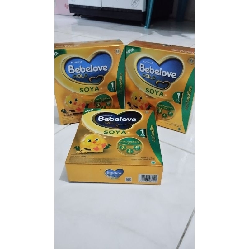 Bebelove Gold Soya 1 untuk bayi usia 0-6 bulan