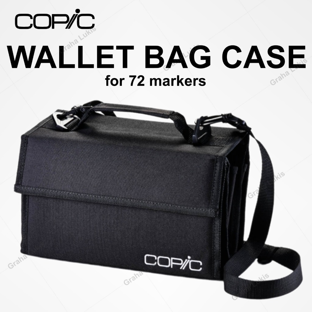 Copic Wallet Bag Case - 72 Markers / Tas Copic