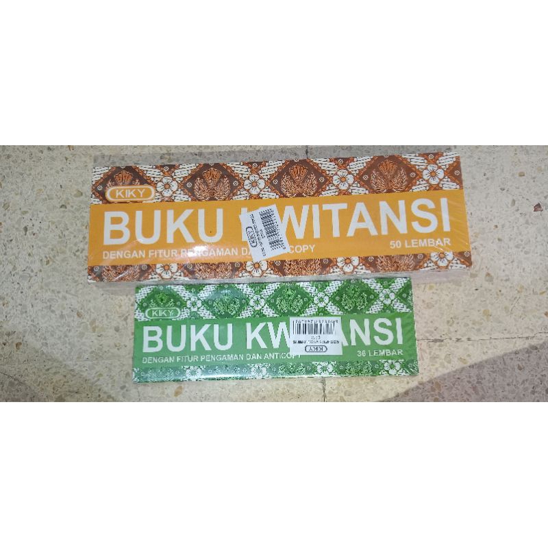 

Buku kwitansi 50 Kiky