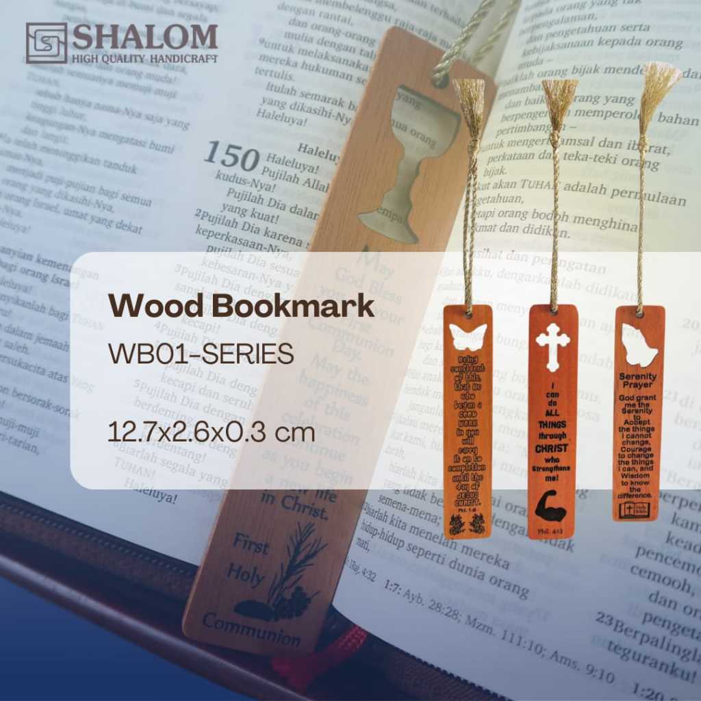 

Pembatas Buku Kayu (Woodbookmark)