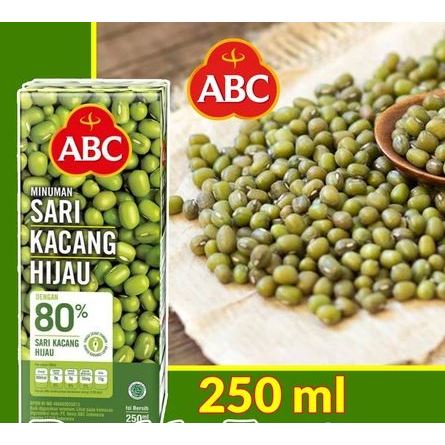 

ABC Minuman Sari Kacang Hijau 250 ml - Tinggi Gizi dan serat pangan