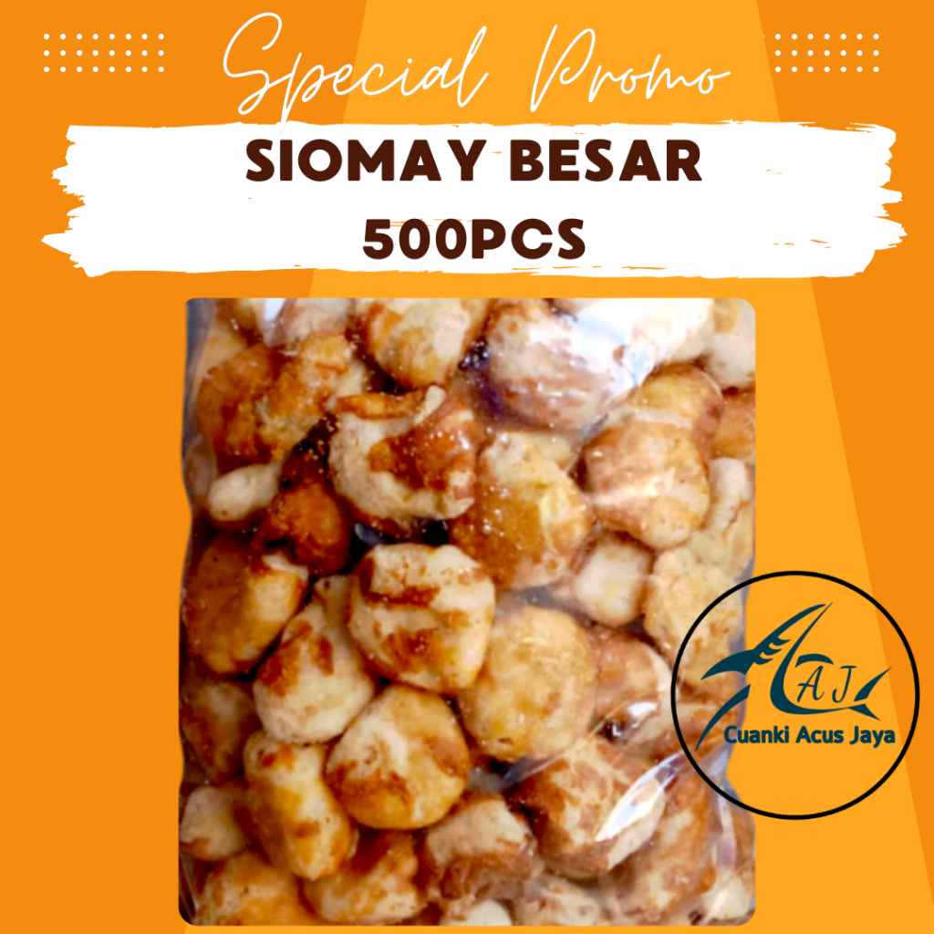 

Siomay Besar Isi 500pcs toping boci,seblak spesial food garut