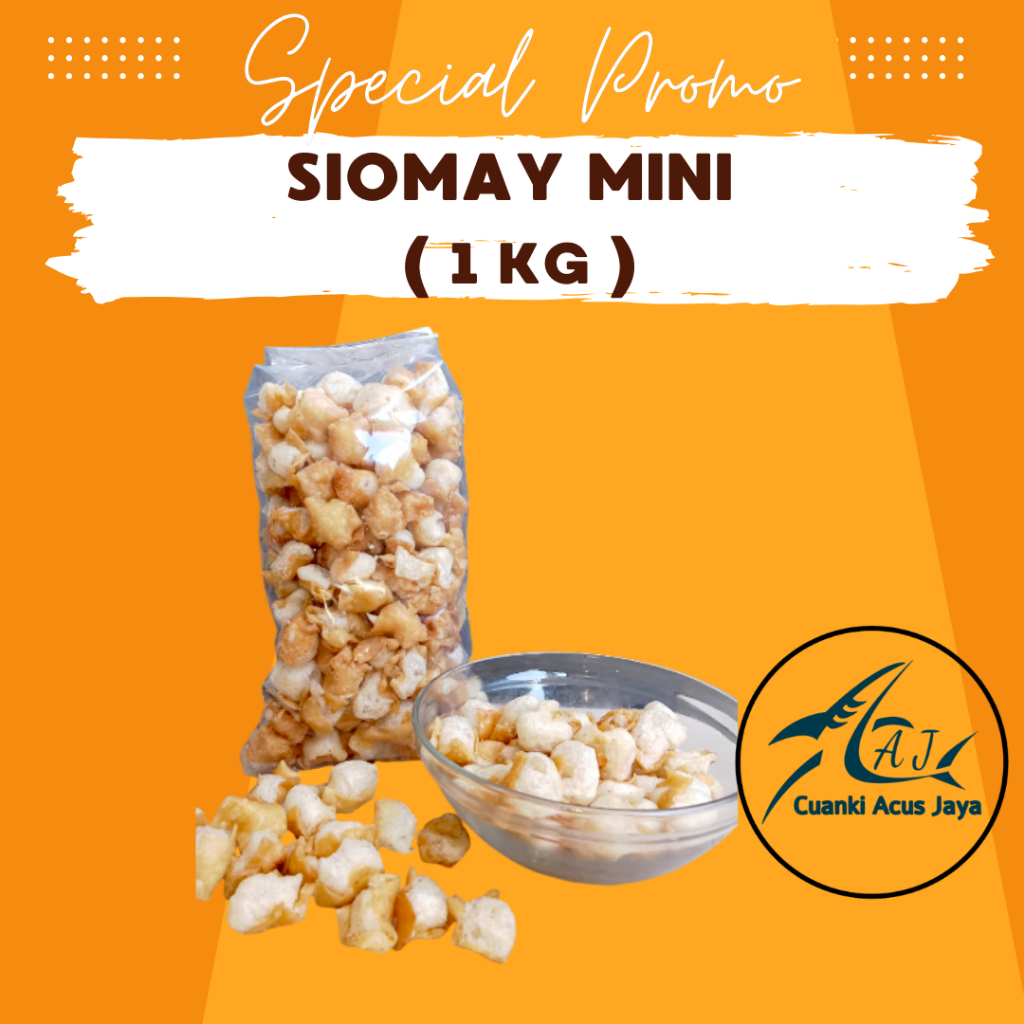 

PROMO MURAH Siomay mini / Gurilem FREE KARDUS 1KG