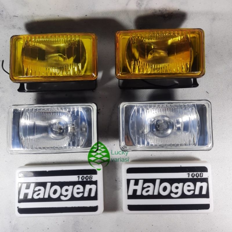 foglamp mobil lampu panther kijang lama kabut 4500 kotak - universal