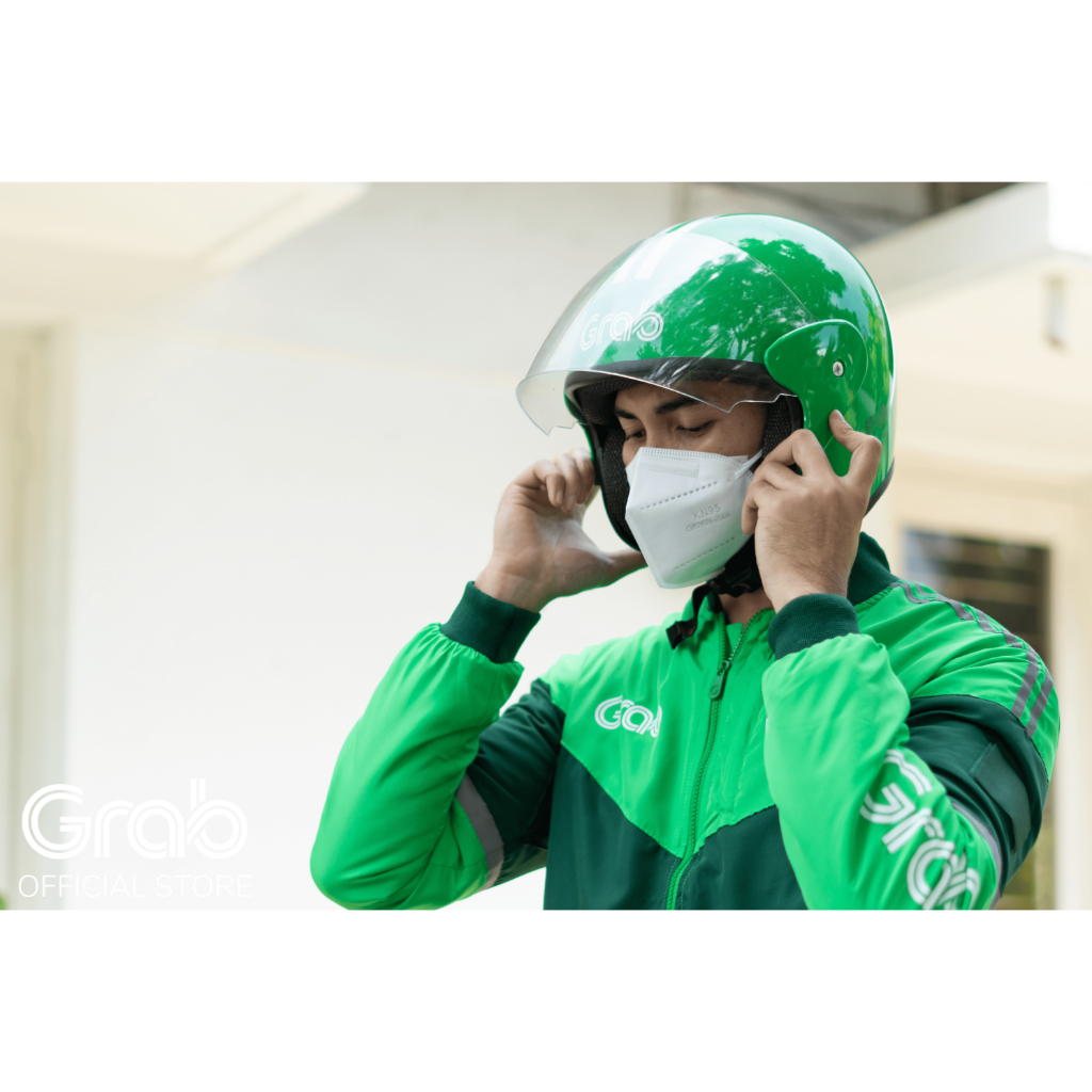 Grab - Helm Resmi Grab Driver Indonesia