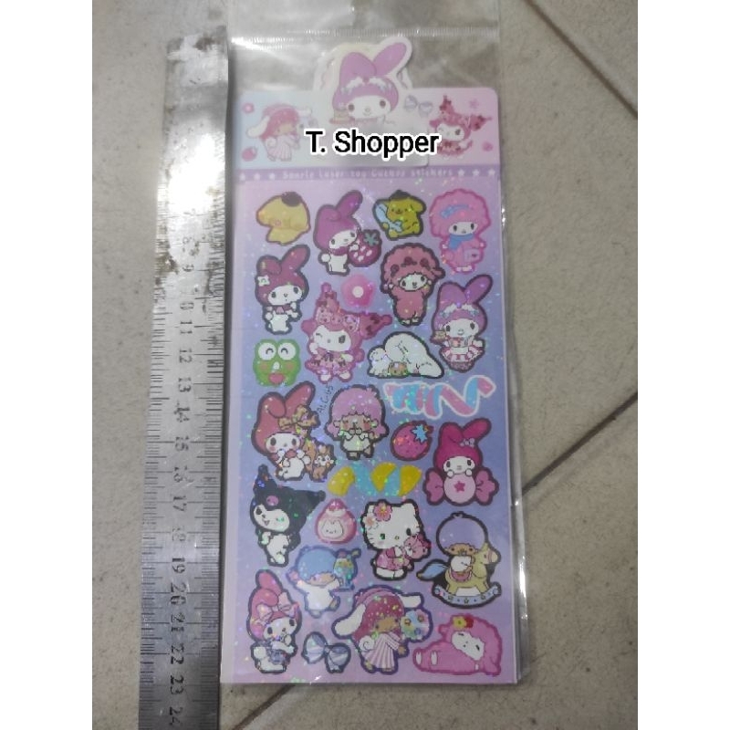 

1 Lusin Sticker / Stiker isi 2 papan