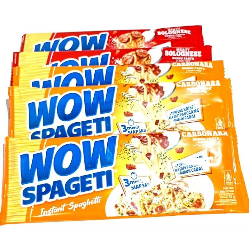 

WOW SPAGETI INSTANT 5 PCS 440g