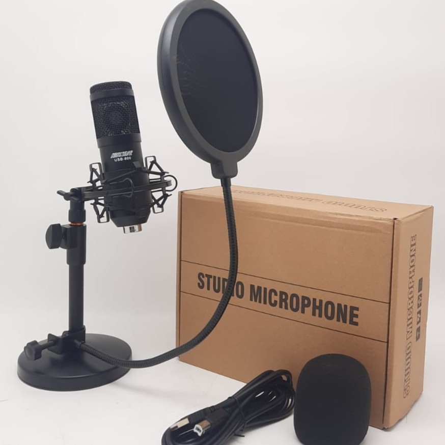 Microphone Condenser Studio USB Microphone Professional Podcast