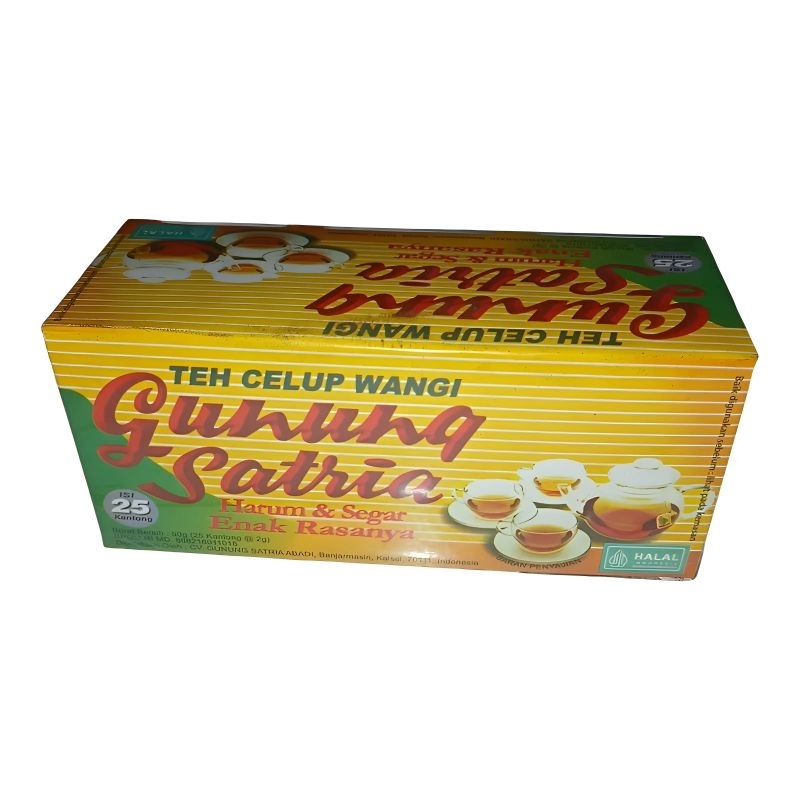 

Teh Celup Wangi Gunung Satria - Aroma Wangi (isi 25)