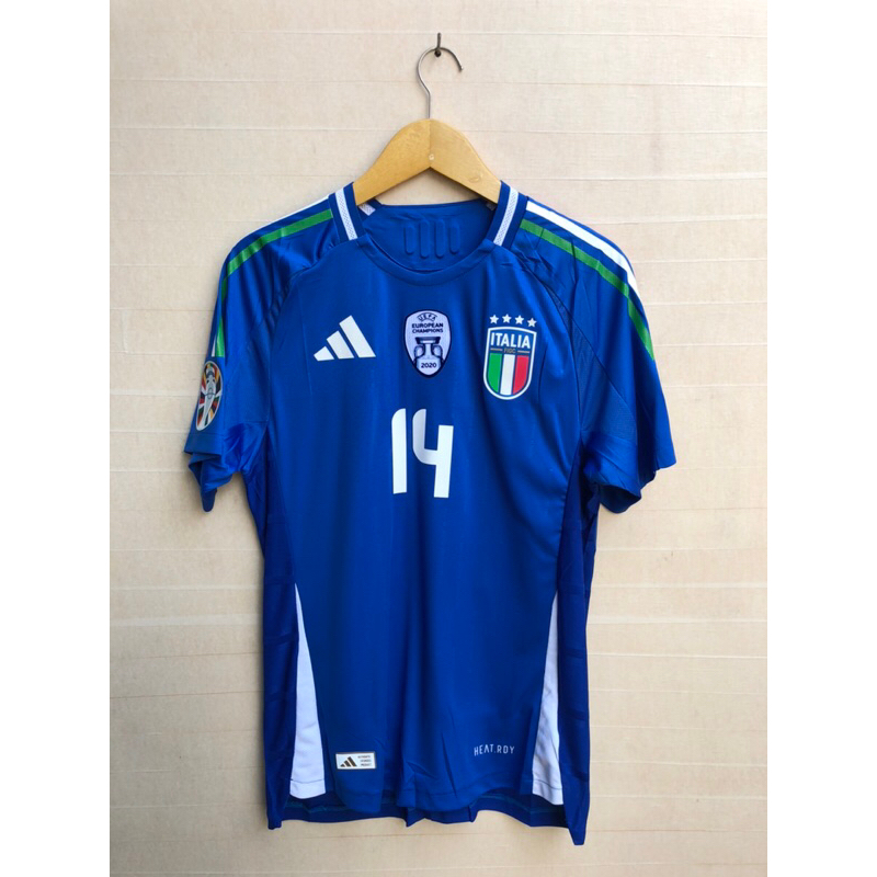 JERSEY ITALY PLAYER ISSUE HOME 2024/25 FULL PATCH