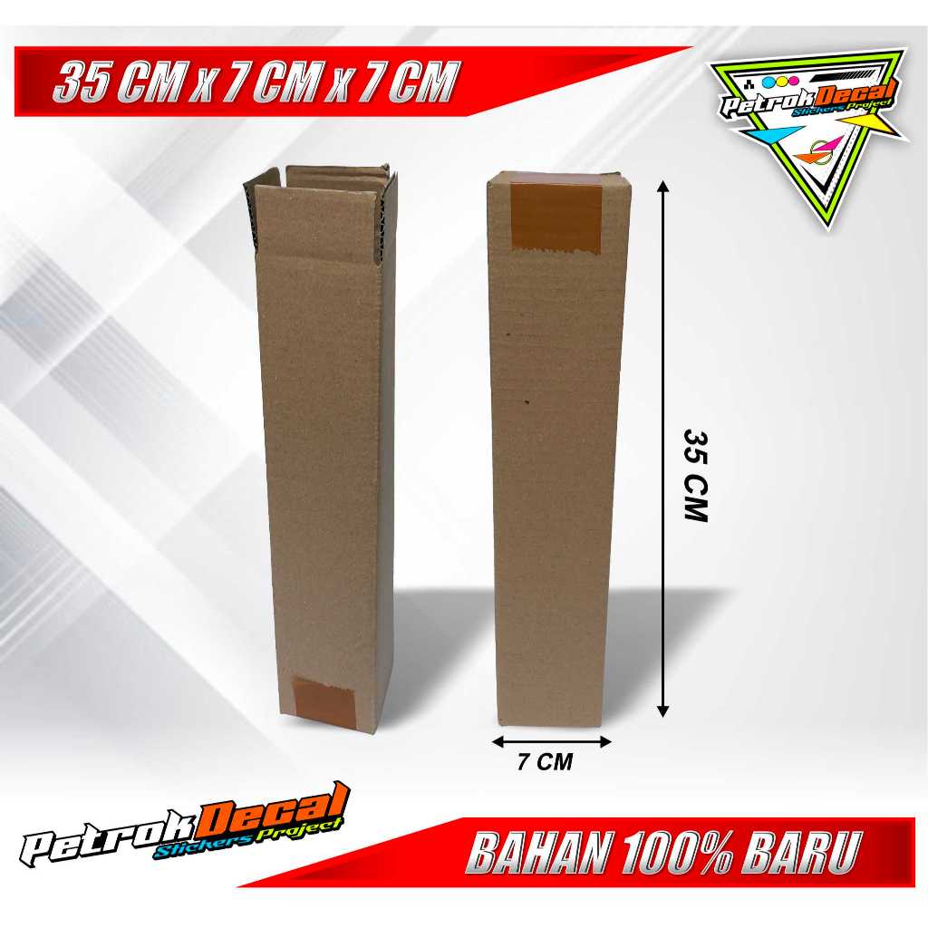 

KARDUS BOX / KOTAK DUS PACKING OLSHOP/ MURAH UKURAN 35CM X 7CM