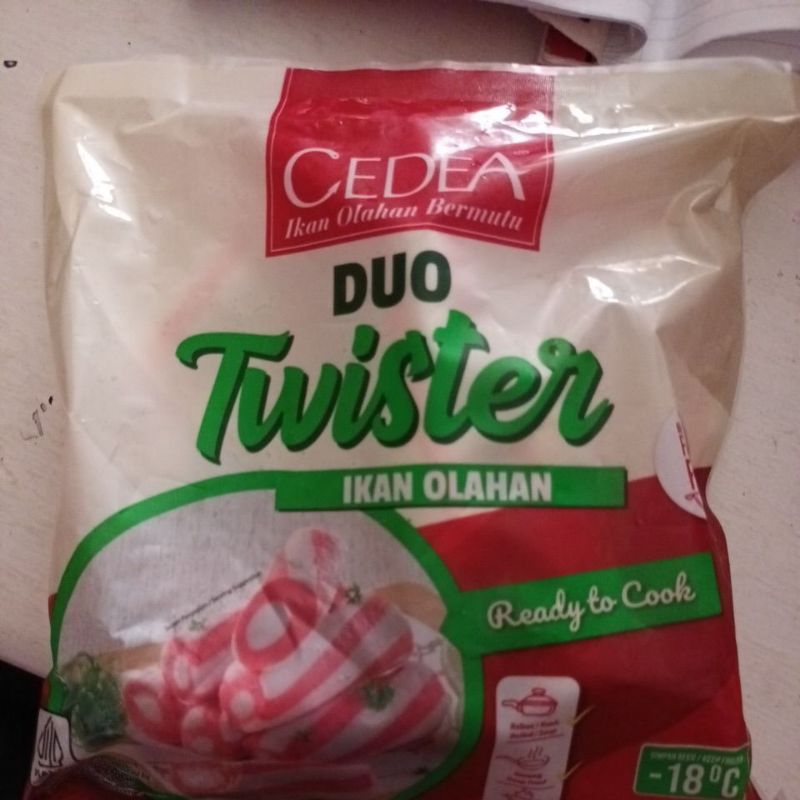 

Cedea Duo Twister ikan olahan 500g