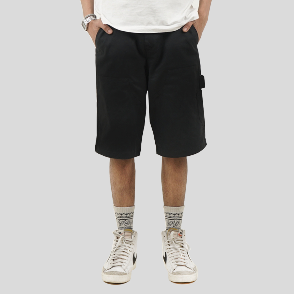 Fairgoods Celana Pendek Carpenter Pants Avas Black