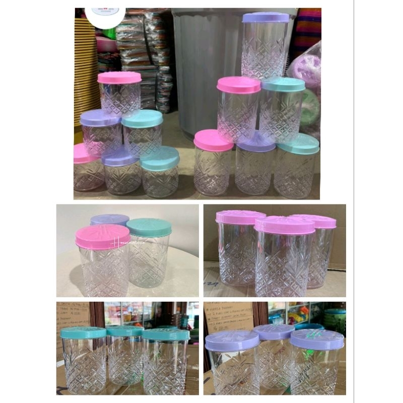 toples mika lemony tabung akrilik toples kue kering drat