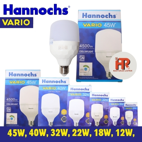 HTR - LED HANNOCHS - VARIO - LAMPU LED HANNOCHS - SNI - LED