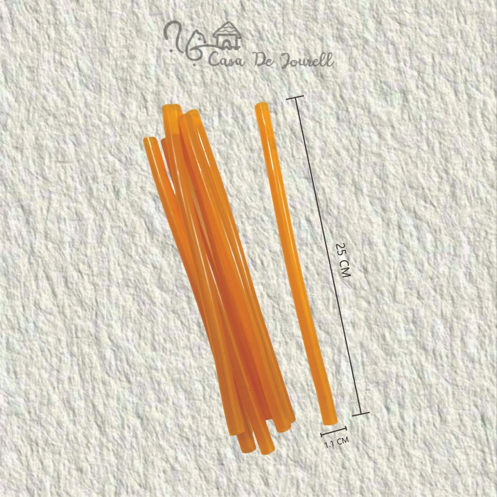 

[GB25] GLUE BATANG 1.1X25CM KUNING/Isi Lem Tembak Glue Stick/Refill Gun Sticks Hot Melt/Refill Glue Gun