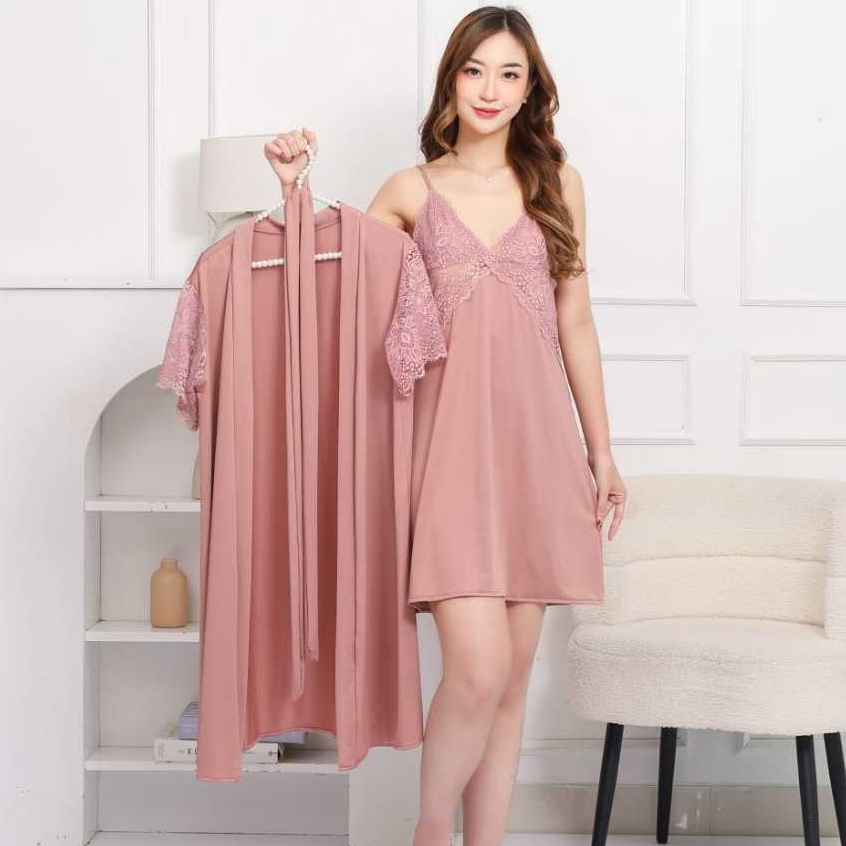 LindaGalz - Sexy Lingerie Jumbo Big Size Baju Tidur Sexy SAMMY A Baju Haram Wanita Lingerie Wanita P
