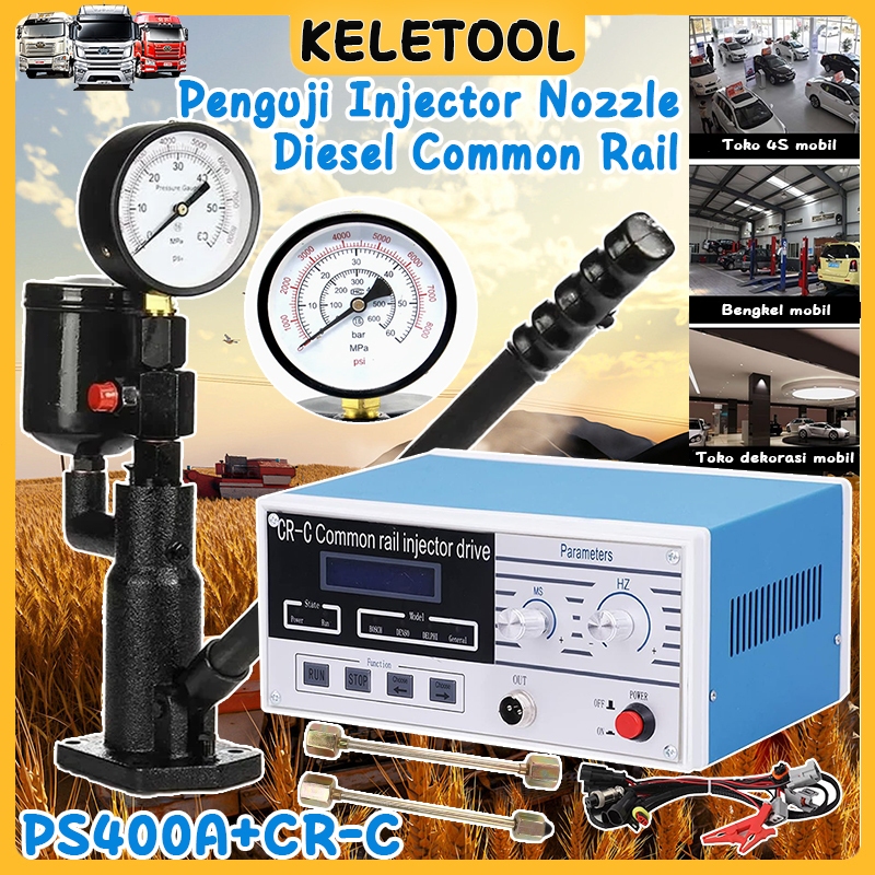 Penguji Injektor Common Rail DieselKalibrator InjektorAlat Inspeksi Nozzle OtomotifAlat Inspeksi Noz