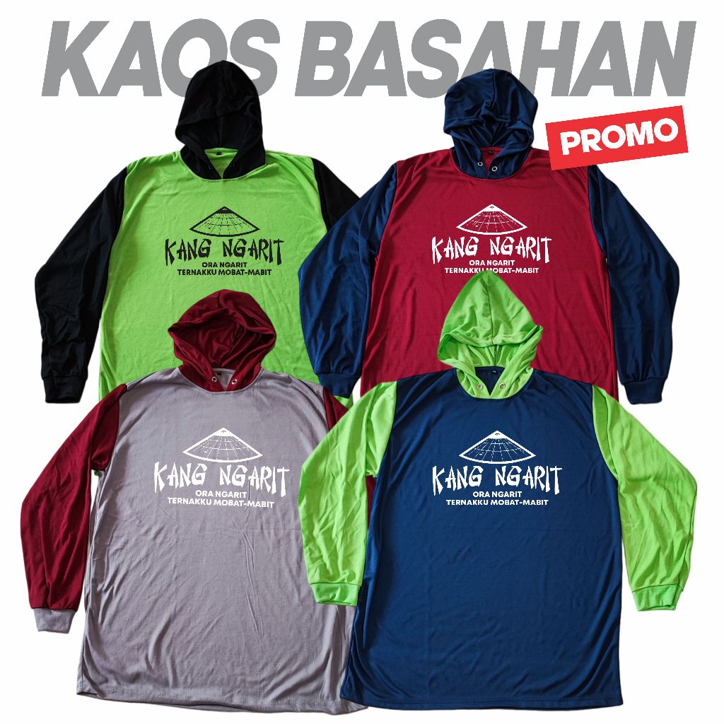 BRKH KAOS BASAHAN KANG NGARET NGARIT PETANI MANCING PEKERJA NON STOP PEJUANG RUPIAH KAOS TANI BAJU K