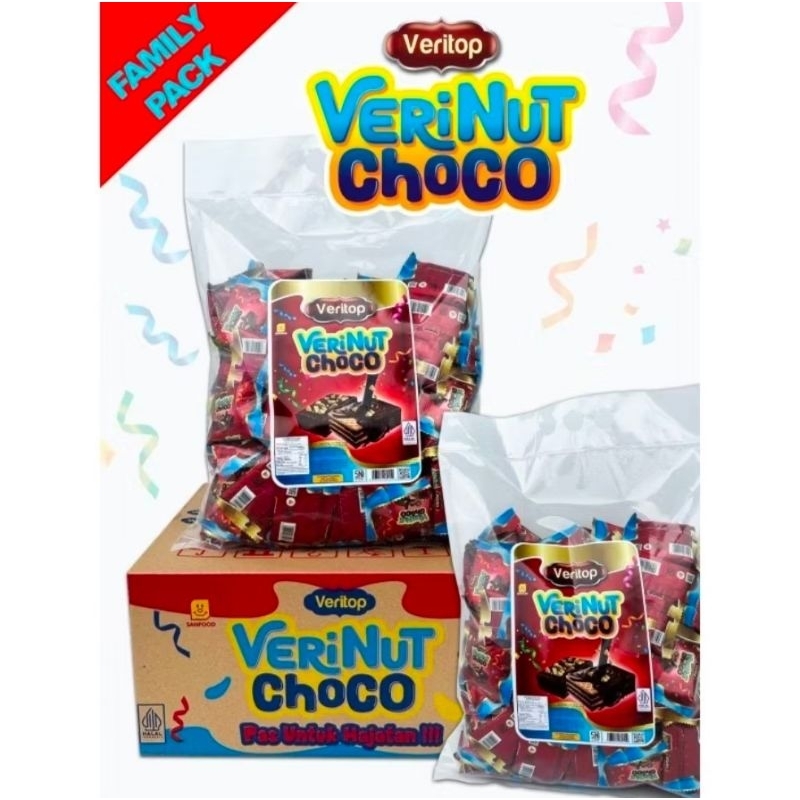 

VERINUT WAFER CHOCO TABURAN KACANG [ISI 20pcs]