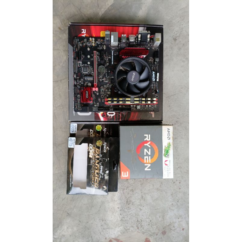 Paket Ryzen 3 2200G with Motherboard and Ram